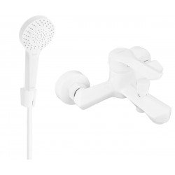 Mexen Sabre R05 baterie Cada cu set de  dus  , alb  - 7213R05-20