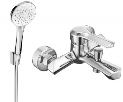 Mexen Sabre R74 baterie Cada cu set de  dus  , chrom - 7213R74-00