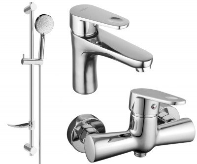 Mexen Kama DF75  set de  dus , chrom - 72504DF75-00