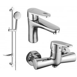 Mexen Kama DF75  set de  dus , chrom - 72504DF75-00