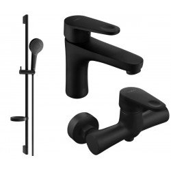 Mexen Kama DS05  set de  dus ,  negru  - 72504DS05-70 Baterie set complet 467680 Mexen