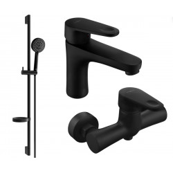 Mexen Kama DS75  set de  dus ,  negru  - 72504DS75-70 Baterie set complet 467680 Mexen