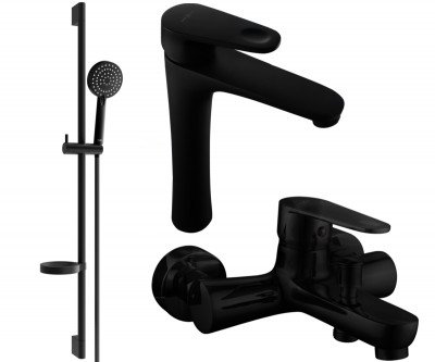 Mexen Kama DS75  set de cada ,  negru  - 72513DS75-70