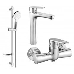 Mexen Kama DF05  set de  dus , chrom - 72514DF05-00