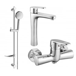 Mexen Kama DF75  set de  dus , chrom - 72514DF75-00 Baterie set complet 467680 Mexen