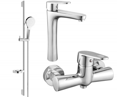 Mexen Kama DS05  set de  dus , chrom - 72514DS05-00