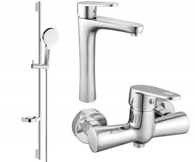 Mexen Kama DS05  set de  dus , chrom - 72514DS05-00