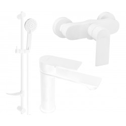 Mexen Royo DF40  set de  dus , alb  - 72204DF40-20 Baterie set complet 467680 Mexen