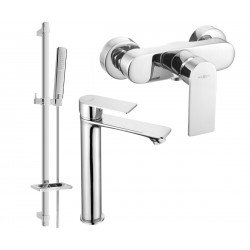 Mexen Royo DQ72  set de  dus , chrom - 72214DQ72-00 Baterie set complet 467680 Mexen