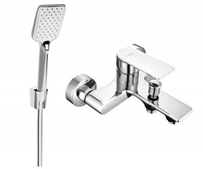 Mexen Royo R62 baterie Cada cu set de  dus  , chrom - 7223R62-00