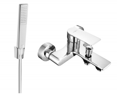 Mexen Royo R72 baterie Cada cu set de  dus  , chrom - 7223R72-00