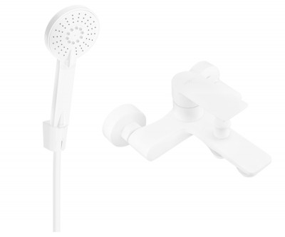 Mexen Royo R40 baterie Cada cu set de  dus  , alb  - 7223R40-20