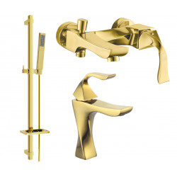 Mexen Estrella DQ02  set de cada ,  auriu  - 72213DQ02-50 Baterie set complet 467680 Mexen