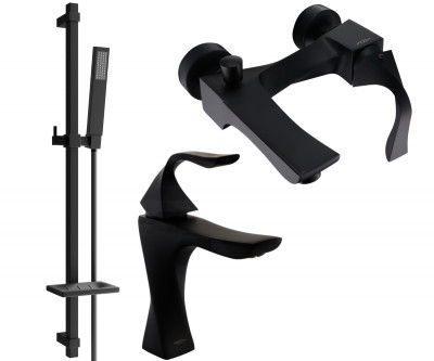 Mexen Estrella DQ02  set de cada ,  negru  - 72303DQ02-70