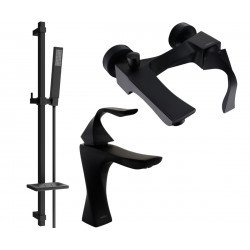 Mexen Estrella DQ02  set de cada ,  negru  - 72303DQ02-70 Baterie set complet 467680 Mexen