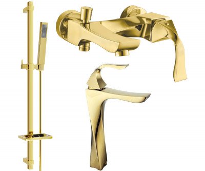 Mexen Estrella DQ02  set de cada ,  auriu  - 72313DQ02-50