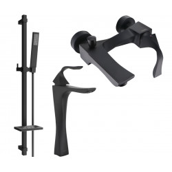 Mexen Estrella DQ02  set de cada ,  negru  - 72313DQ02-70 Baterie set complet 467680 Mexen