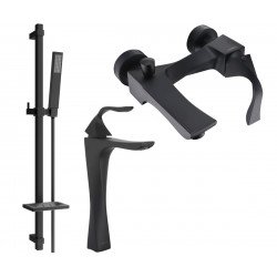 Mexen Estrella DQ02  set de cada ,  negru  - 72313DQ02-70