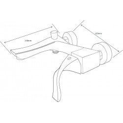 Mexen Estrella R02  set de cada , chrom - 72313R02-00