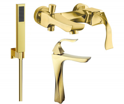 Mexen Estrella R02  set de cada ,  auriu  - 72313R02-50