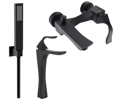 Mexen Estrella R02  set de cada ,  negru  - 72313R02-70