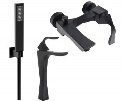 Mexen Estrella R02  set de cada ,  negru  - 72313R02-70