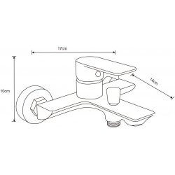 Mexen Alfa R72  set de cada , chrom - 745713R72-00