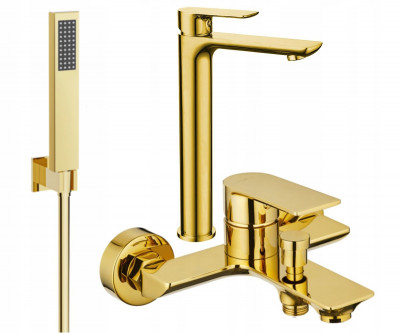 Mexen Alfa R02  set de cada ,  auriu  - 745713R02-50