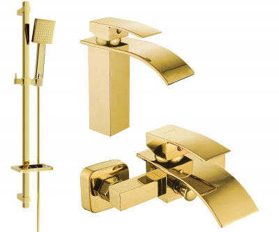 Mexen Aries DQ45  set de cada ,  auriu  - 744803DQ45-50