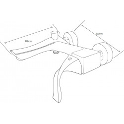 Mexen Estrella R02 baterie Cada cu set de  dus  ,  auriu  - 7233R02-50