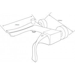 Mexen Estrella R02 baterie Cada cu set de  dus  ,  auriu  - 7233R02-50