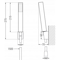Mexen si no R77  set de cada ,  negru  - 72403R77-70