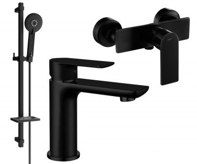 Mexen Alfa DQ40  set de  dus ,  negru  - 745704DQ40-70