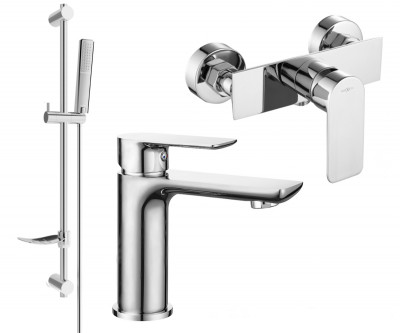 Mexen Alfa DF72  set de  dus , chrom - 745704DF72-00