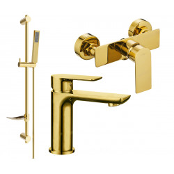 Mexen Alfa DF02  set de  dus ,  auriu  - 745704DF02-50 Baterie set complet 467680 Mexen