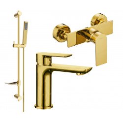 Mexen Alfa DF02  set de  dus ,  auriu  - 745704DF02-50 Baterie set complet 467680 Mexen