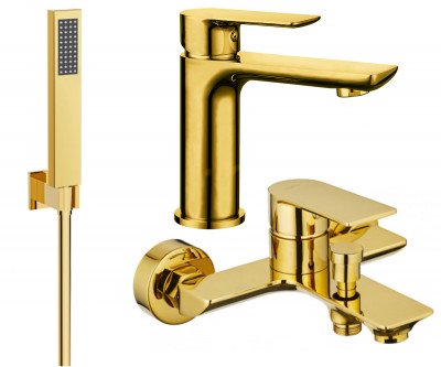 Mexen Alfa R02  set de cada ,  auriu  - 745703R02-50