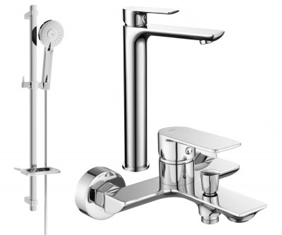 Mexen Alfa DQ40  set de cada , chrom - 745713DQ40-00