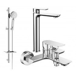 Mexen Alfa DQ40  set de cada , chrom - 745713DQ40-00 Baterie set complet 467680 Mexen