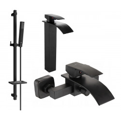 Mexen Aries DQ77  set de cada ,  negru  - 744813DQ77-70