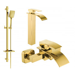 Mexen Aries DQ62  set de cada ,  auriu  - 744813DQ62-50 Baterie set complet 467680 Mexen