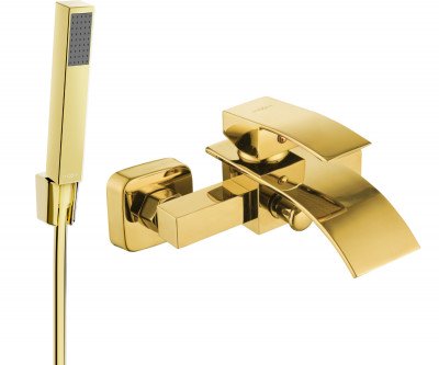 Mexen Aries R77 baterie Cada cu set de  dus  ,  auriu  - 74483R77-50