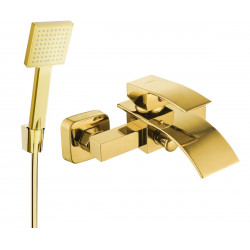 Mexen Aries R45 baterie Cada cu set de  dus  ,  auriu  - 74483R45-50 Baterie set complet 467680 Mexen