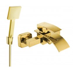 Mexen Aries R45 baterie Cada cu set de  dus  ,  auriu  - 74483R45-50