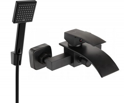 Mexen Aries R45 baterie Cada cu set de  dus  ,  negru  - 74483R45-70