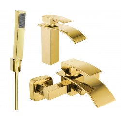 Mexen Aries R77  set de cada ,  auriu  - 744803R77-50