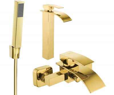 Mexen Aries R77  set de cada ,  auriu  - 744813R77-50