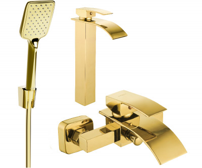 Mexen Aries R62  set de cada ,  auriu  - 744813R62-50