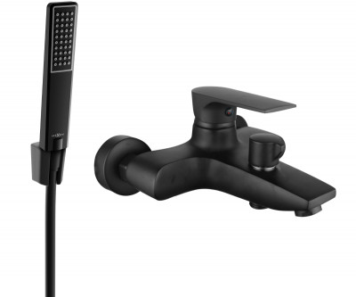 Mexen Axel R72 baterie Cada cu set de  dus  ,  negru  - 7383R72-70