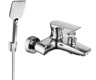 Mexen Axel R62 baterie Cada cu set de  dus  , chrom - 7383R62-00